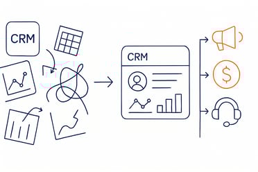 Turn messy CRM data into a single source of truth. Align marketing, sales, and service with clean data, clear reporting, and scalable RevOps systems.